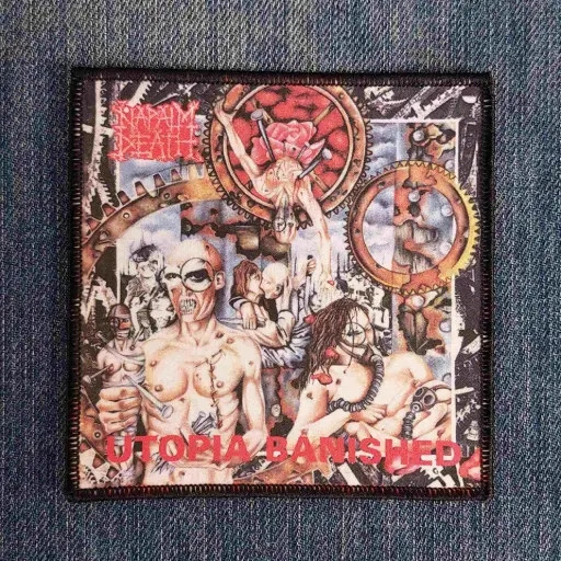 [385] Нашивка Napalm Death - Utopia Banished друкована