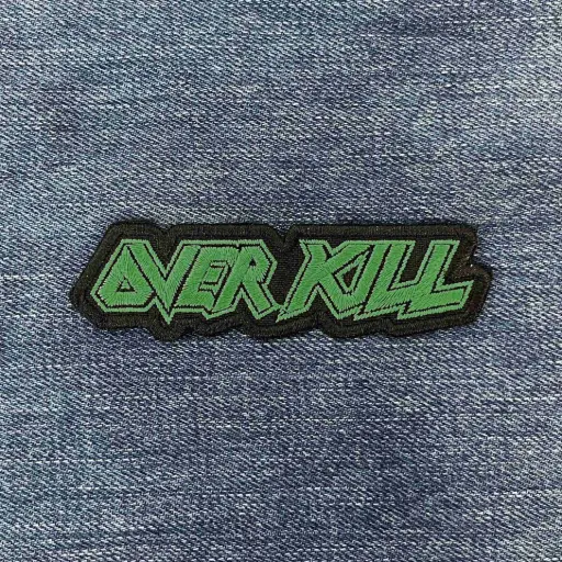 [416] Нашивка Overkill Logo вишита фігурна