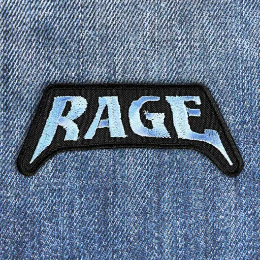 [436] Нашивка Rage Blue Logo вишита