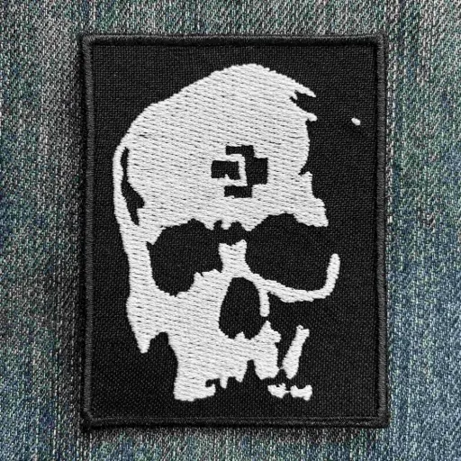 [445] Нашивка Rammstein Skull вишита