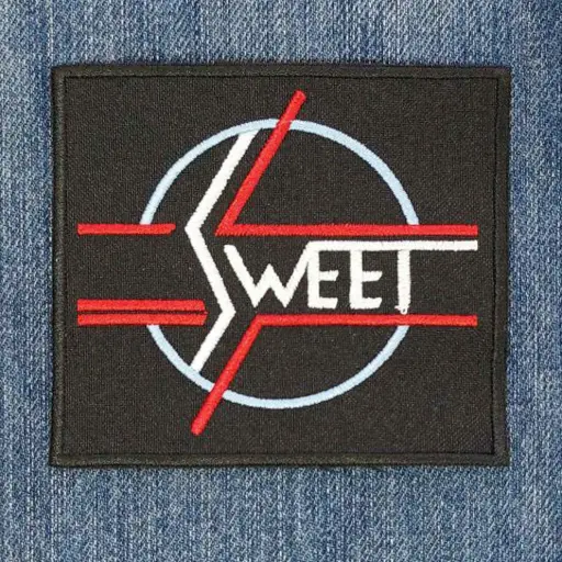 [491] Нашивка Sweet White/Red Logo вишита