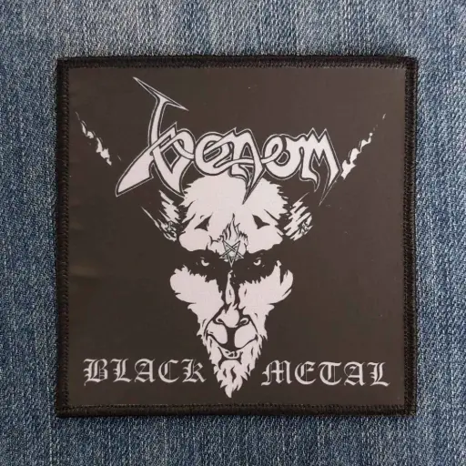 [1396] Нашивка Venom - Black Metal друкована