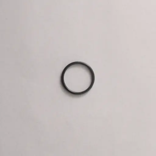 [11056] Пірсинг кільце клікер Titanium 18 G чорний