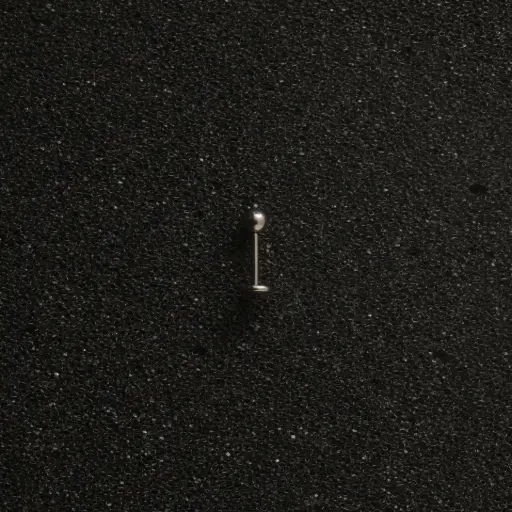 [1504] Пірсинг лабрет Titanium 20 G