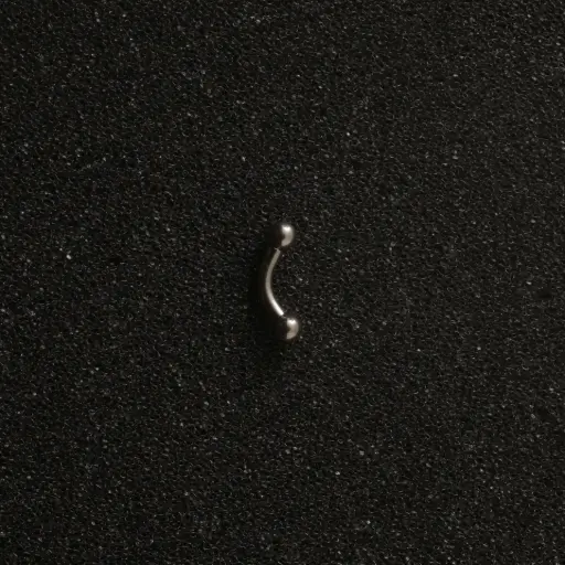 [1625] Пірсинг мікробанан Titanium 14 G