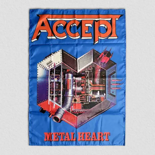 [12119] Прапор Accept - Metal Heart
