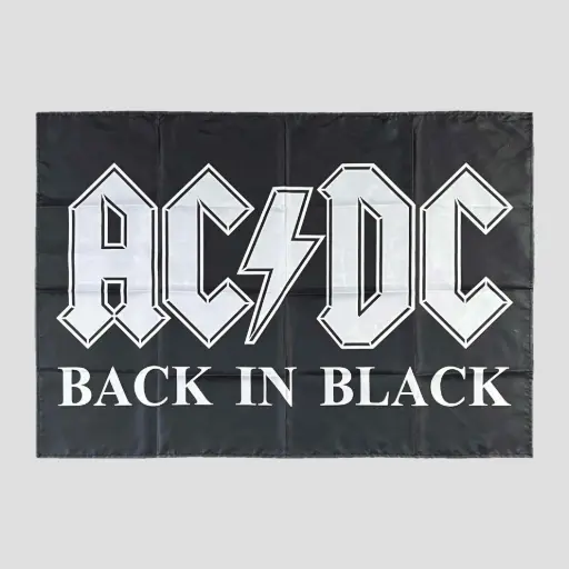 [12117] Прапор AC/DC - Back In Black