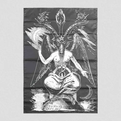 [780] Прапор Baphomet чорний