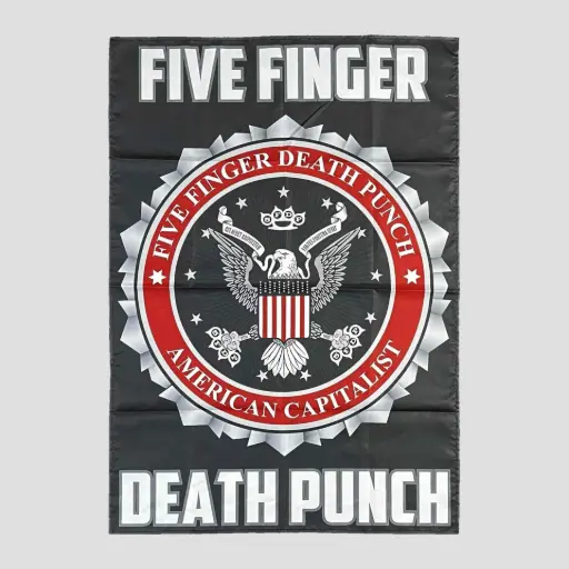 [831] Прапор Five Finger Death Punch - American Capitalist