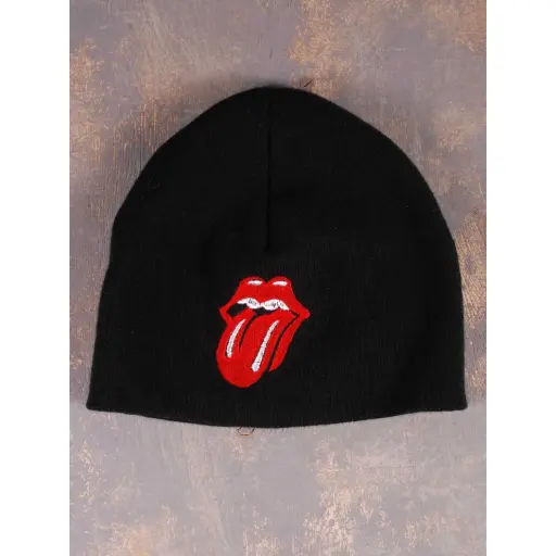 [835] Шапка The Rolling Stones вишита чорна