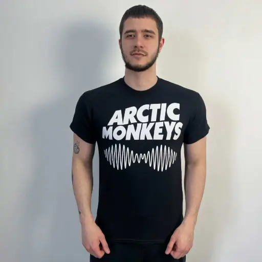 [11440] Футболка Arctic Monkeys - AM чорна