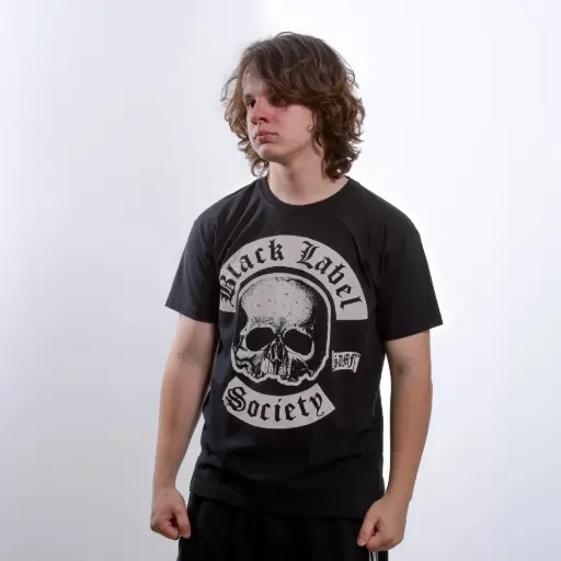 [11460] Футболка Black Label Society чорна