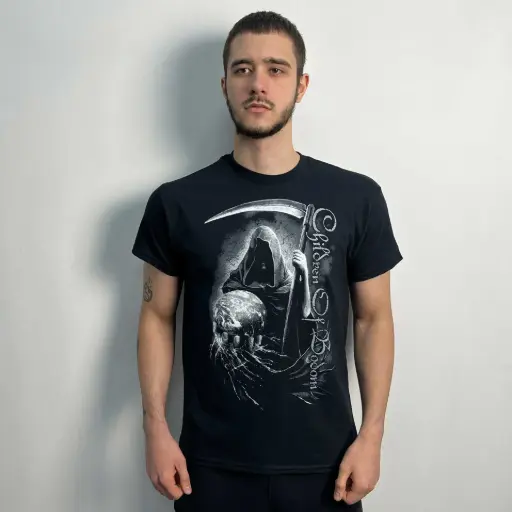 [11484] Футболка Children Of Bodom - End Of The World чорна