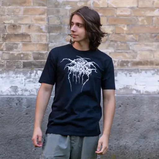 [11489] Футболка Darkthrone - Baphomet чорна