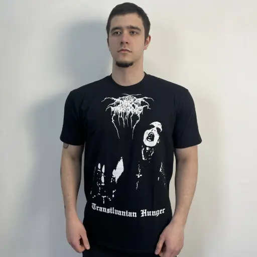 [10045] Футболка Darkthrone - Transilvanian Hunger 2020 чорна