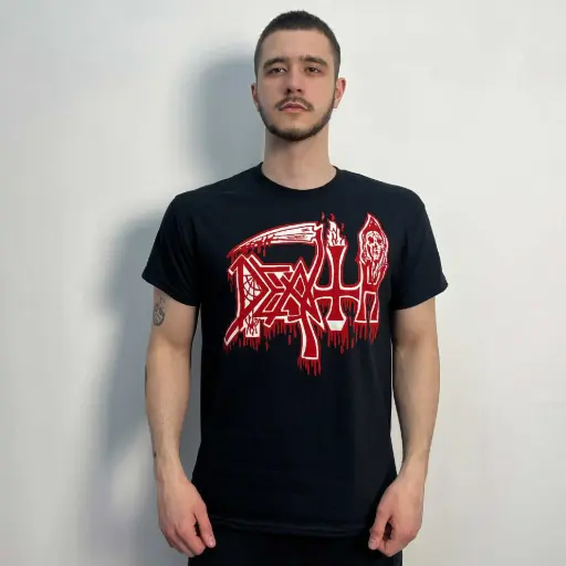 [11497] Футболка Death Old Logo 2025 чорна