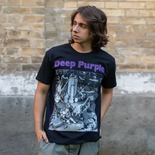 [10072] Футболка Deep Purple - Deep Purple чорна