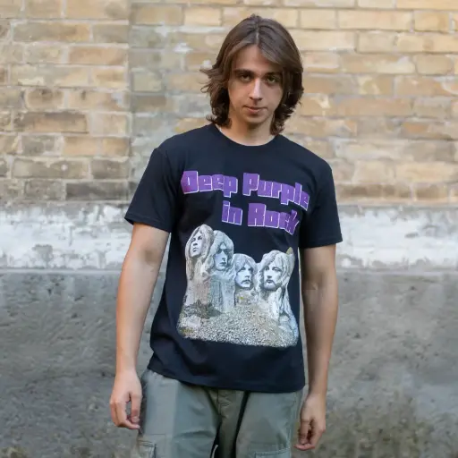 [10080] Футболка Deep Purple - In Rock чорна