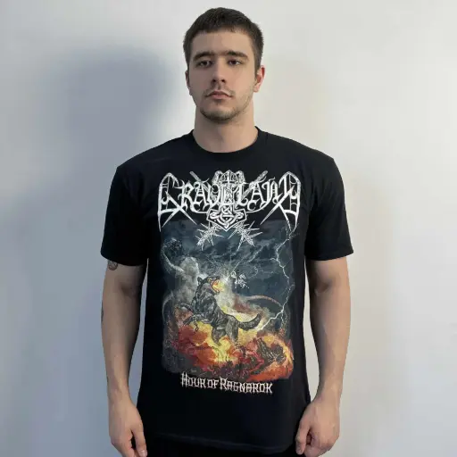 [10144] Футболка Graveland - Hour Of Ragnarok чорна