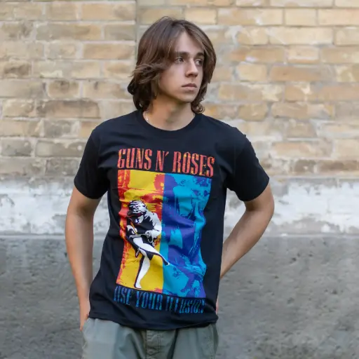 [10156] Футболка Guns N' Roses - Use Your Illusion чорна