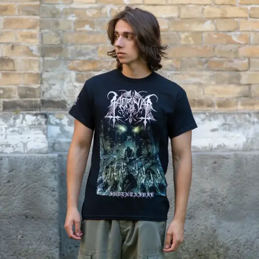 [11199] Футболка Horna - Sudentaival чорна