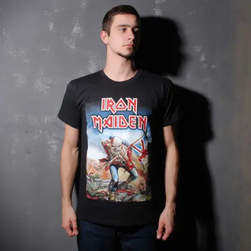 [10197] Футболка Iron Maiden - The Trooper чорна