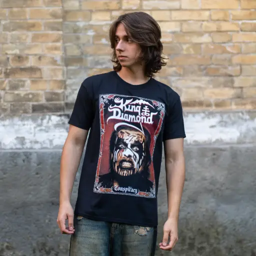[11567] Футболка King Diamond - Conspiracy чорна