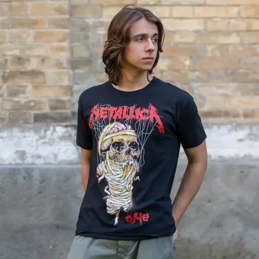 [10356] Футболка Metallica - One чорна