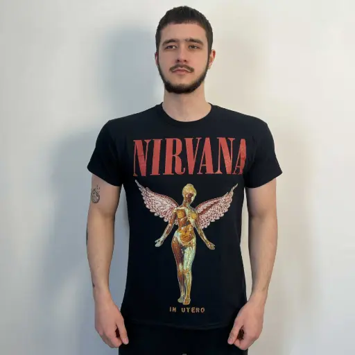[10427] Футболка Nirvana - In Utero чорна