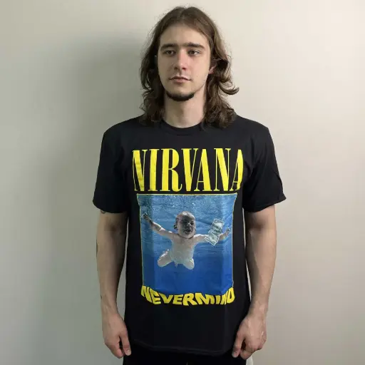 [11647] Футболка Nirvana - Nevermind (Album Cover) чорна