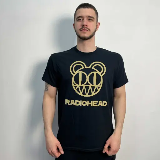 [10542] Футболка Radiohead Logo чорна