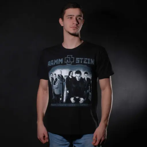 [10557] Футболка Rammstein Photo чорна