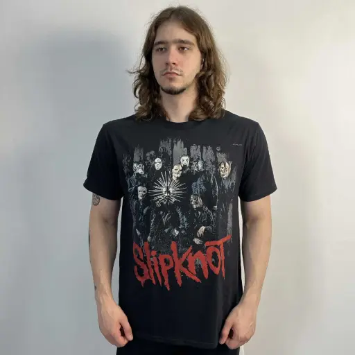 [10652] Футболка Slipknot - .5: The Gray Chapter Band чорна