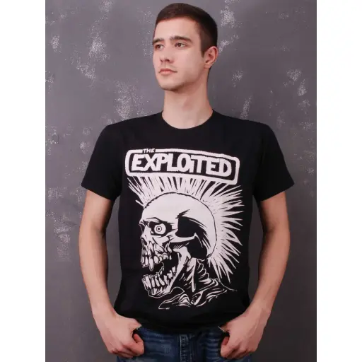 [11740] Футболка The Exploited чорна