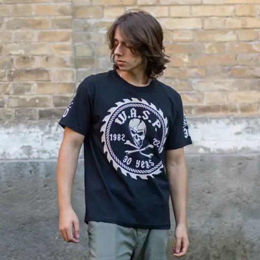 [11766] Футболка W.A.S.P. - 30 чорна