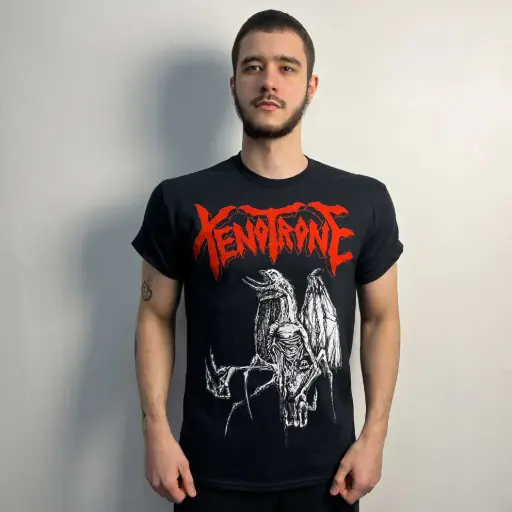 [11776] Футболка Xenotrone - I Have No Mouth чорна